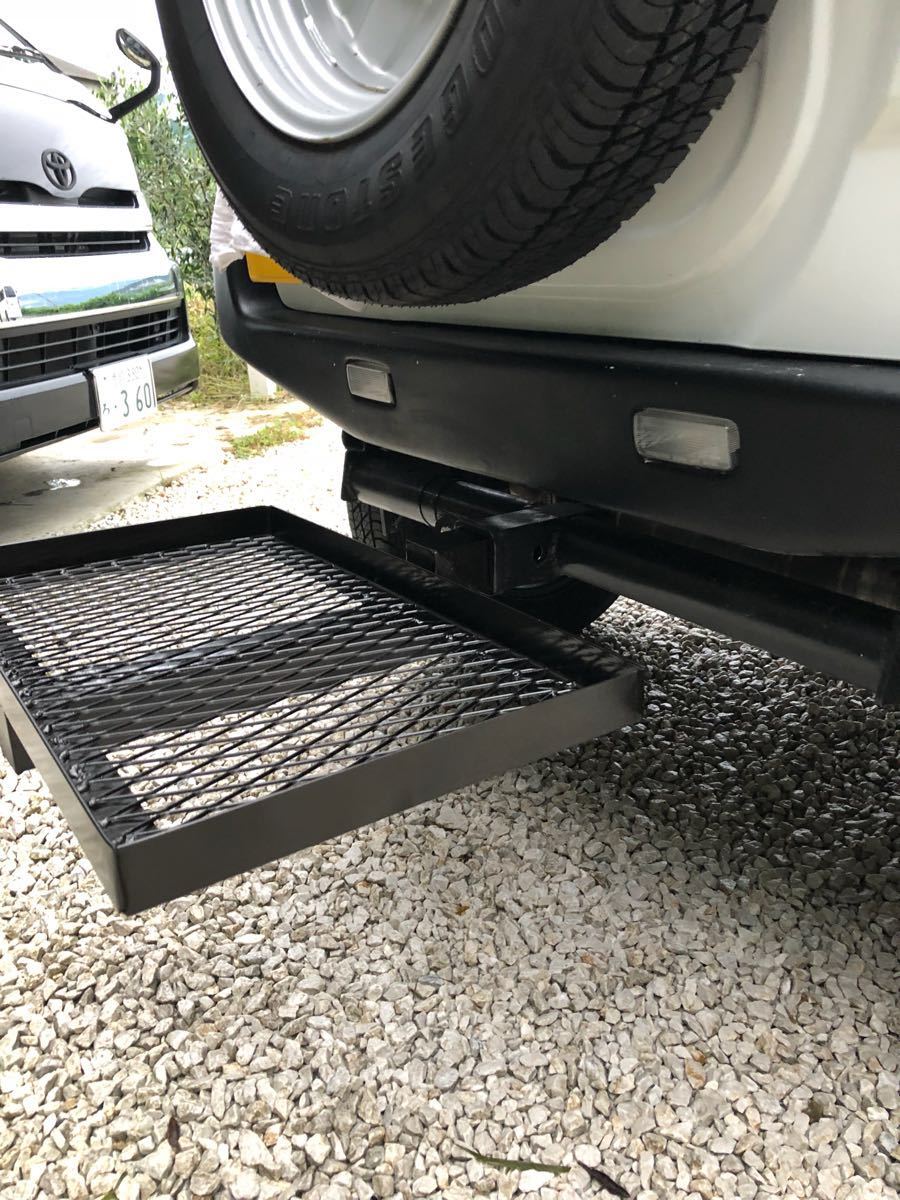 ヒッチカーゴ 5センチダウン 小型 軽自動車にも ヒッチキャリアカーゴ ヒッチメンバー ゴミや汚れ物 野営キャンプジムニーハイエースなどに キャリア ラック 売買されたオークション情報 Yahooの商品情報をアーカイブ公開 オークファン Aucfan Com