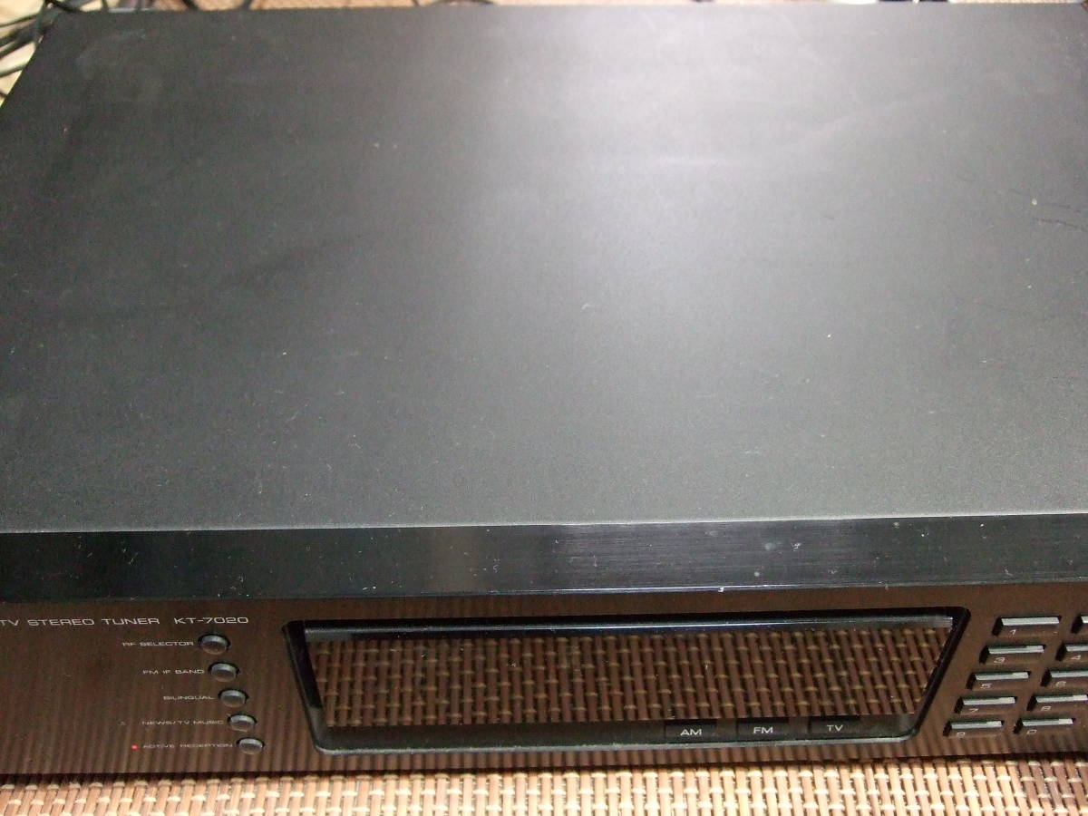 ケンウッド KT-7020 AM/FMチューナー KENWOOD ケンウッド KT-7020