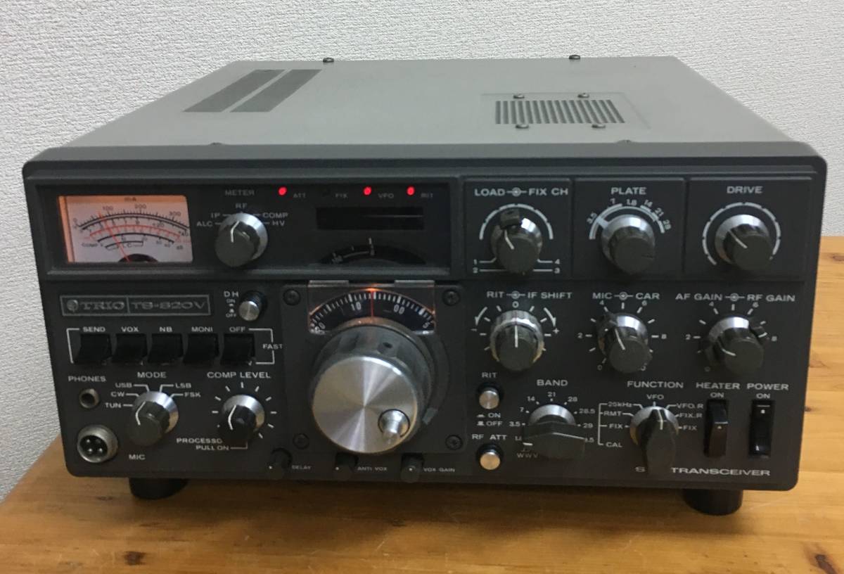 中古品 Yahoo!オークション : Projects TS-820V、S仕様(100w)に改造