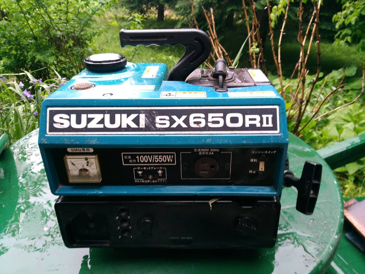 スズキ SUZUKI エンジン携帯型発電機 SX650RⅡ 【公式通販】