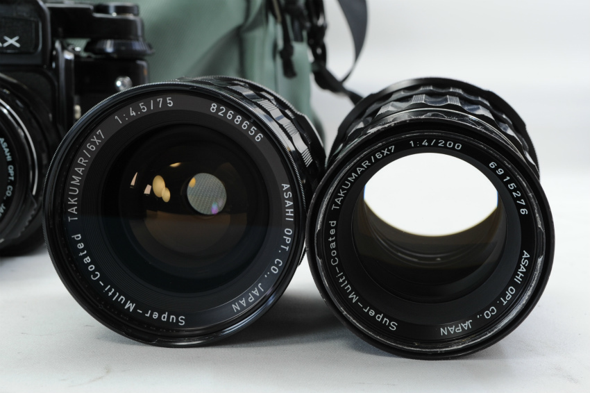 ecoま】ペンタックス PENTAX 6×7 TTLファインダー レンズ5本・バック