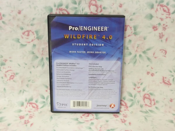 A-105 PTC Pro ENGINEER WILDFIRE 4.0 + Creo Parametricアカウント付 教育版 日本語版対応 ...