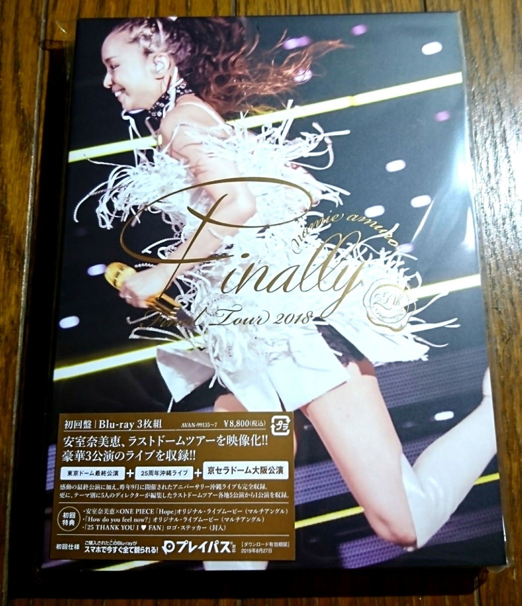 ☆新品 初回盤 安室奈美恵 namie amuro Final Tour 2018 Finally 東京