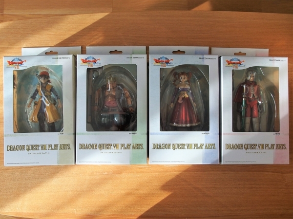 【安い，人気】 ドラゴンクエスト8 プレイアーツ フィギュア ドラゴンクエス Ⅷ PLAY ARTS 主人公 ゼシカ ククール ヤンガス 4体セット(ドラゴンクエスト)｜売買されたオークション情報、yahooの商品情報をアー ドラゴンクエスト