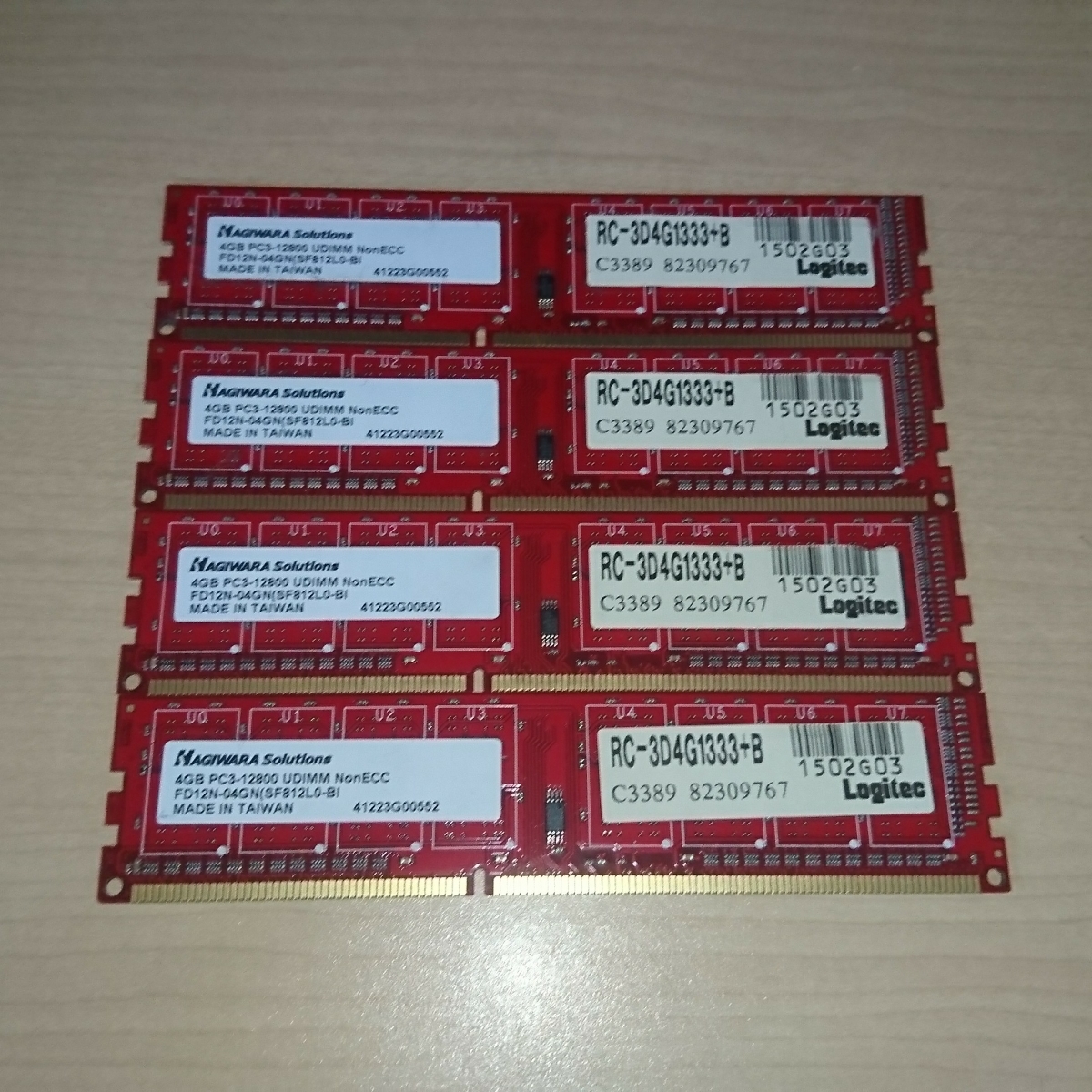 Memory 4GB DDR3 DDR3-1600 RAM 16GB 1600MHz memtest OK☆Hynix PC3 