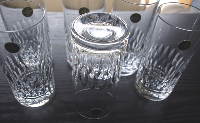 HOYAクリスタル / ビンテージ・タンブラーグラス×6客セット（未使用品）・直径6.4・高さ13.5㎝ _2