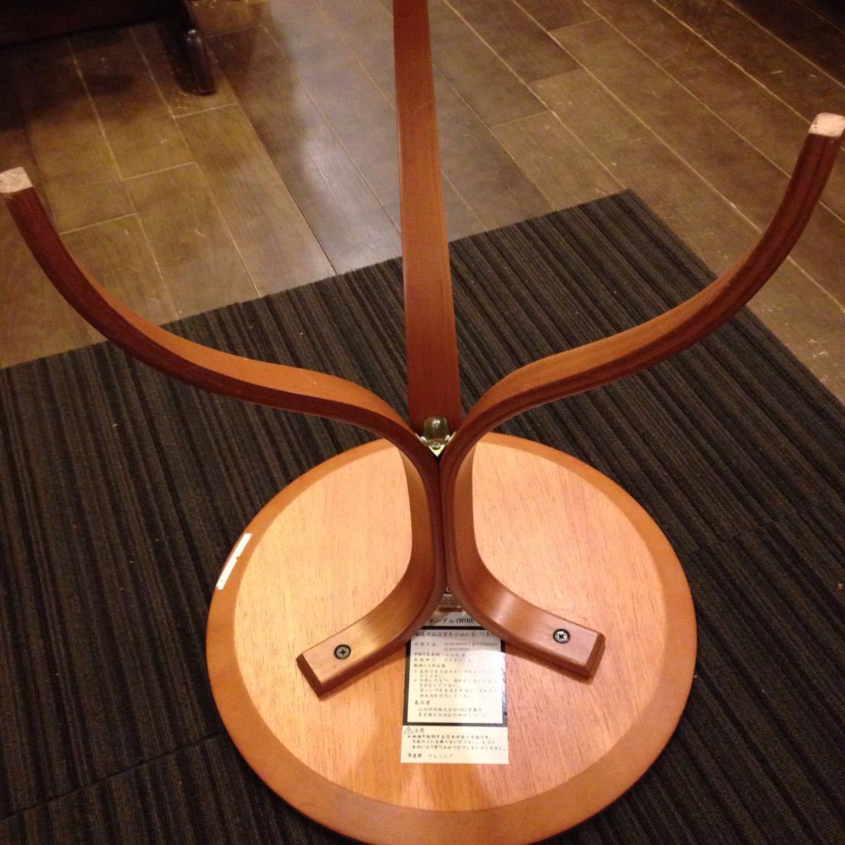 【良品】modulus ワインテーブル THOMAS STENDER ボルトナットマーケット | Table No.7584「ワインラック：modulus