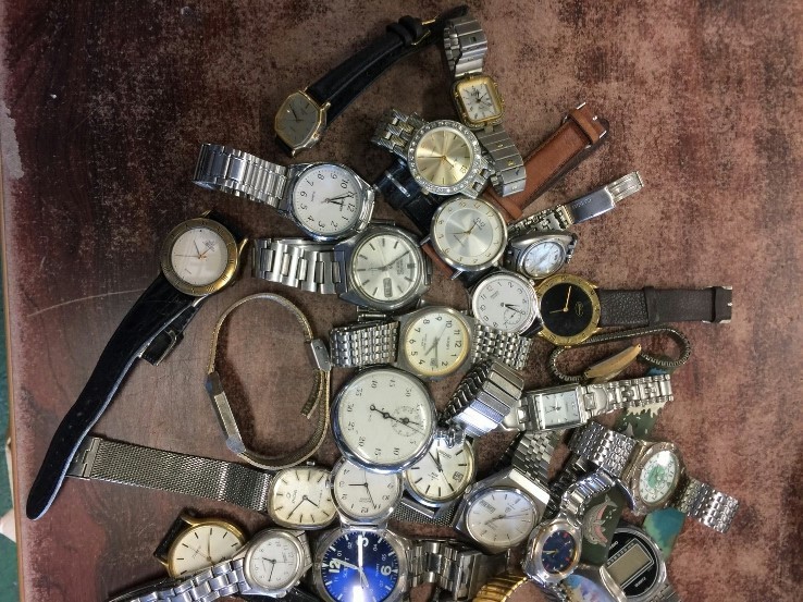 ジャンク腕時計30本 CASIO/SEIKO/その他 【公式通販】