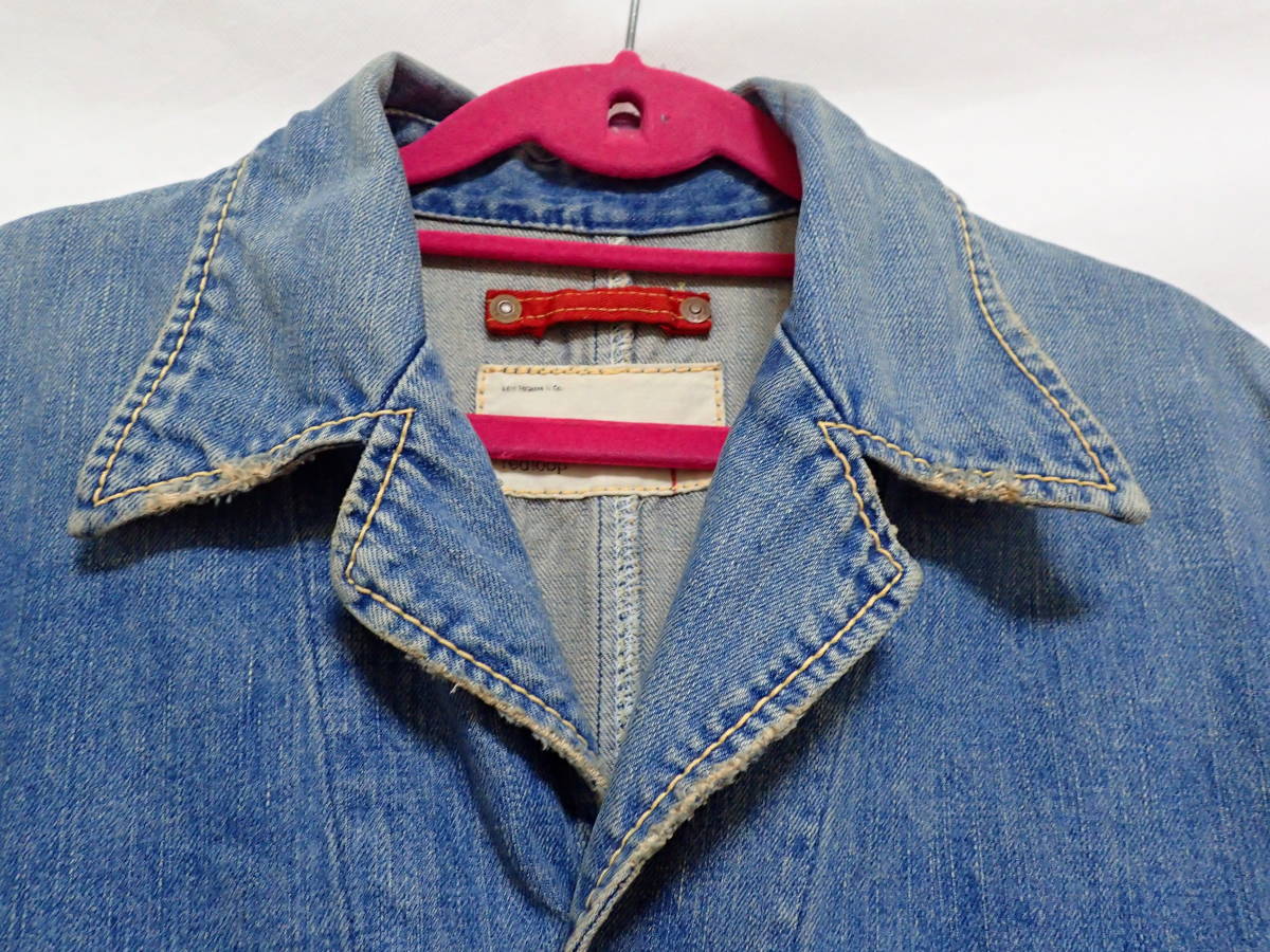 リーバイス Levi’s red loop メンズ デニム テーラード ジャケット ダメージ仕様 M(ジャケット、上着)｜売買された ...