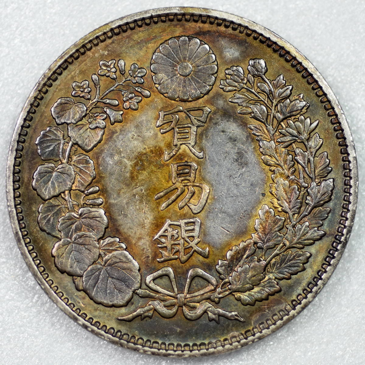 野崎コイン – 貿易銀 一圓銀貨 貿易銀明治9年NGC DETAILS Cleaned 017 銀貨