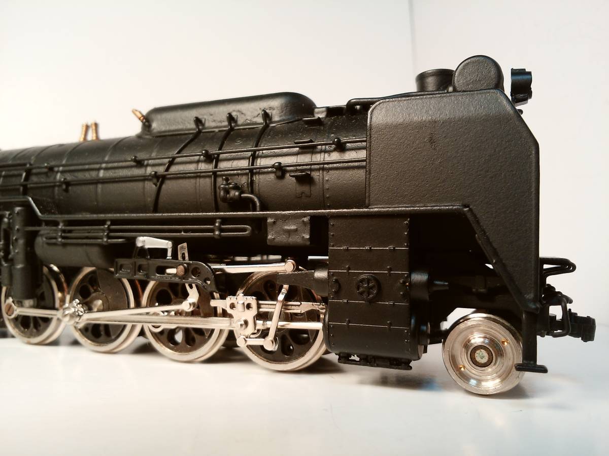 極美品 Adachi アダチ D62 蒸気機関車 HOゲージ 鉄道模型 アダチD62 HO