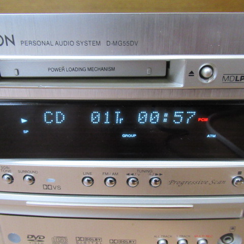◇DENON D-MG55DV DVD・CD・MDコンポ◇ 家電、AV、カメラ オーディオ