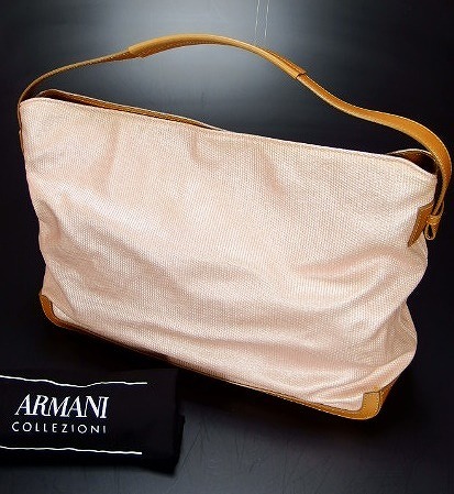数量限定，人気 ブルガリア製 ARMANI COLLEZIONI アルマーニコレツィオーニ トート ショルダーバッグ(その他)｜売買されたオークション情報、yahooの商品情報をアーカイブ公開 - オークファン その他