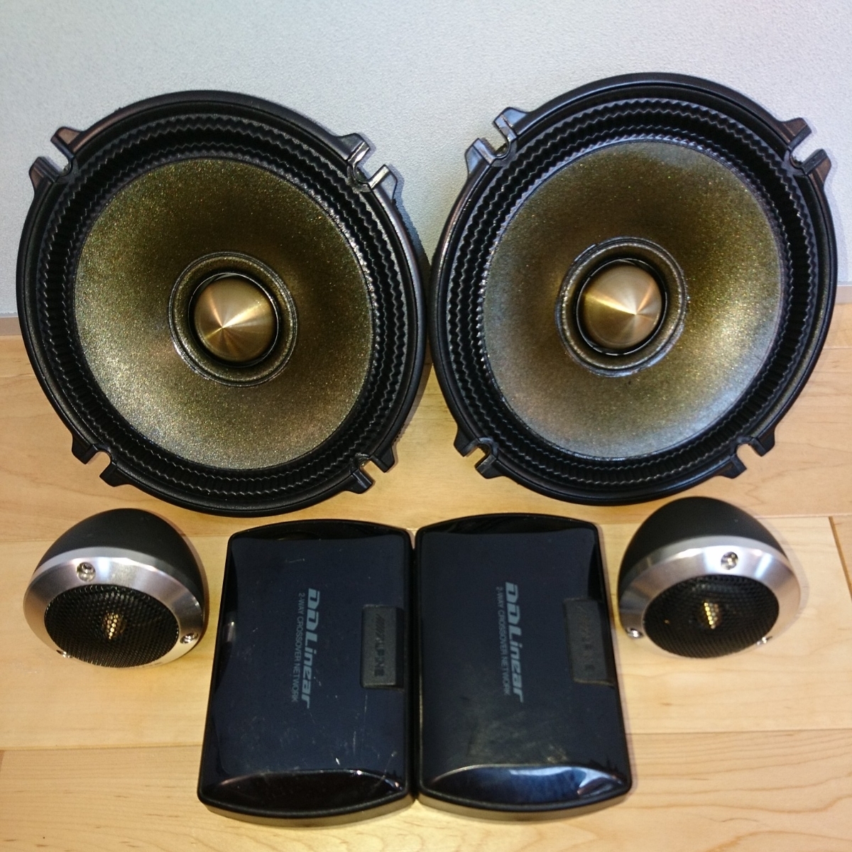アルパイン DLX-F17S DDLinear ALPINE 17cm ウーハー ツイーター 