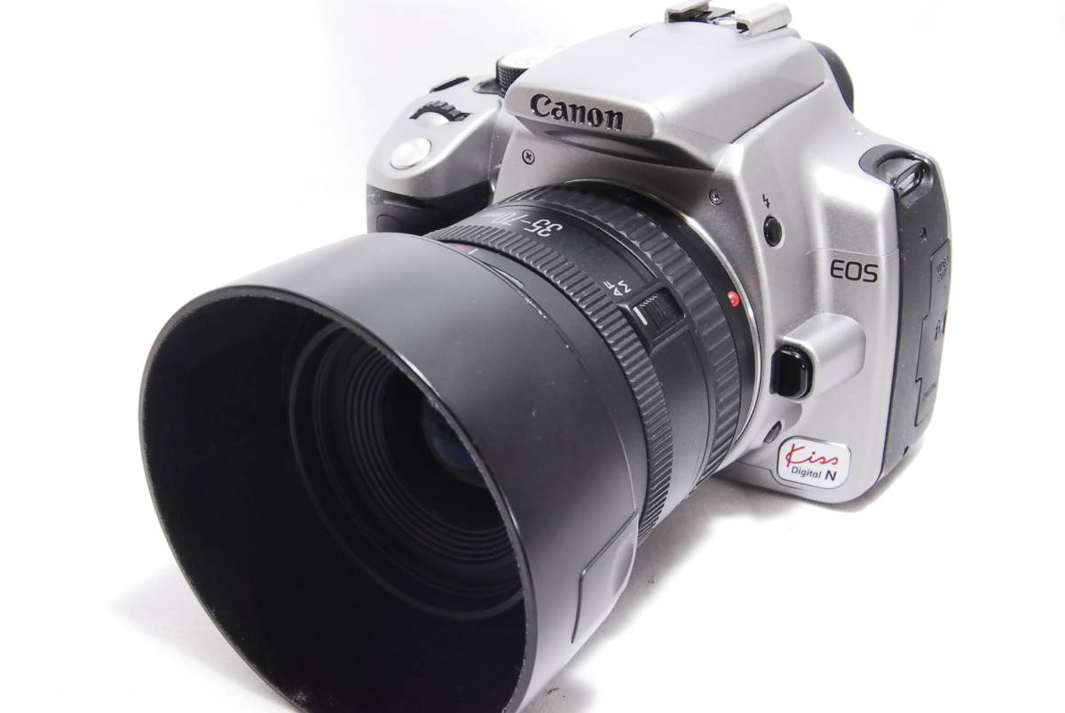 お手軽入門機種 CANON キャノン EOS Kiss N 標準レンズセット 安心の