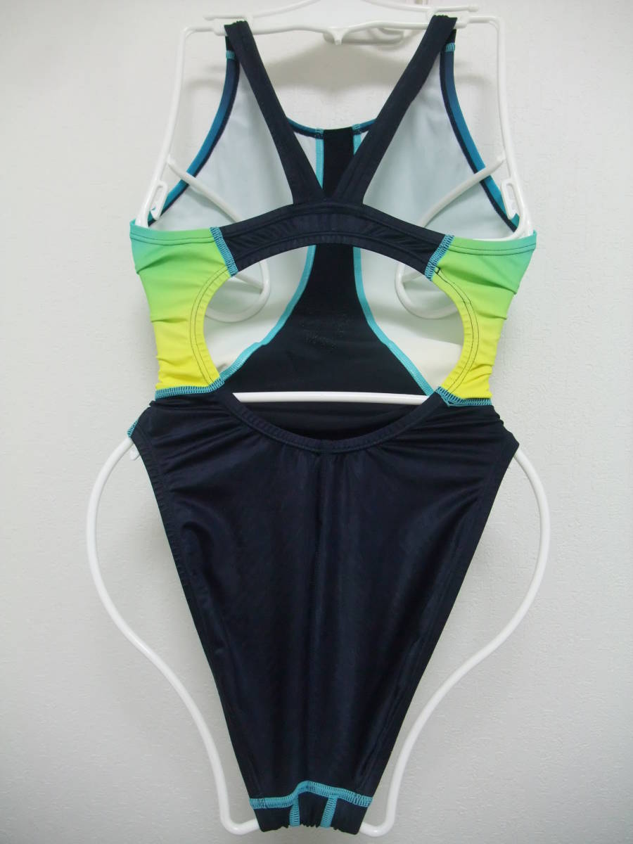SPEEDO 競泳水着 SSサイズ アクアブレード うろこ模様 ダイナカット 強