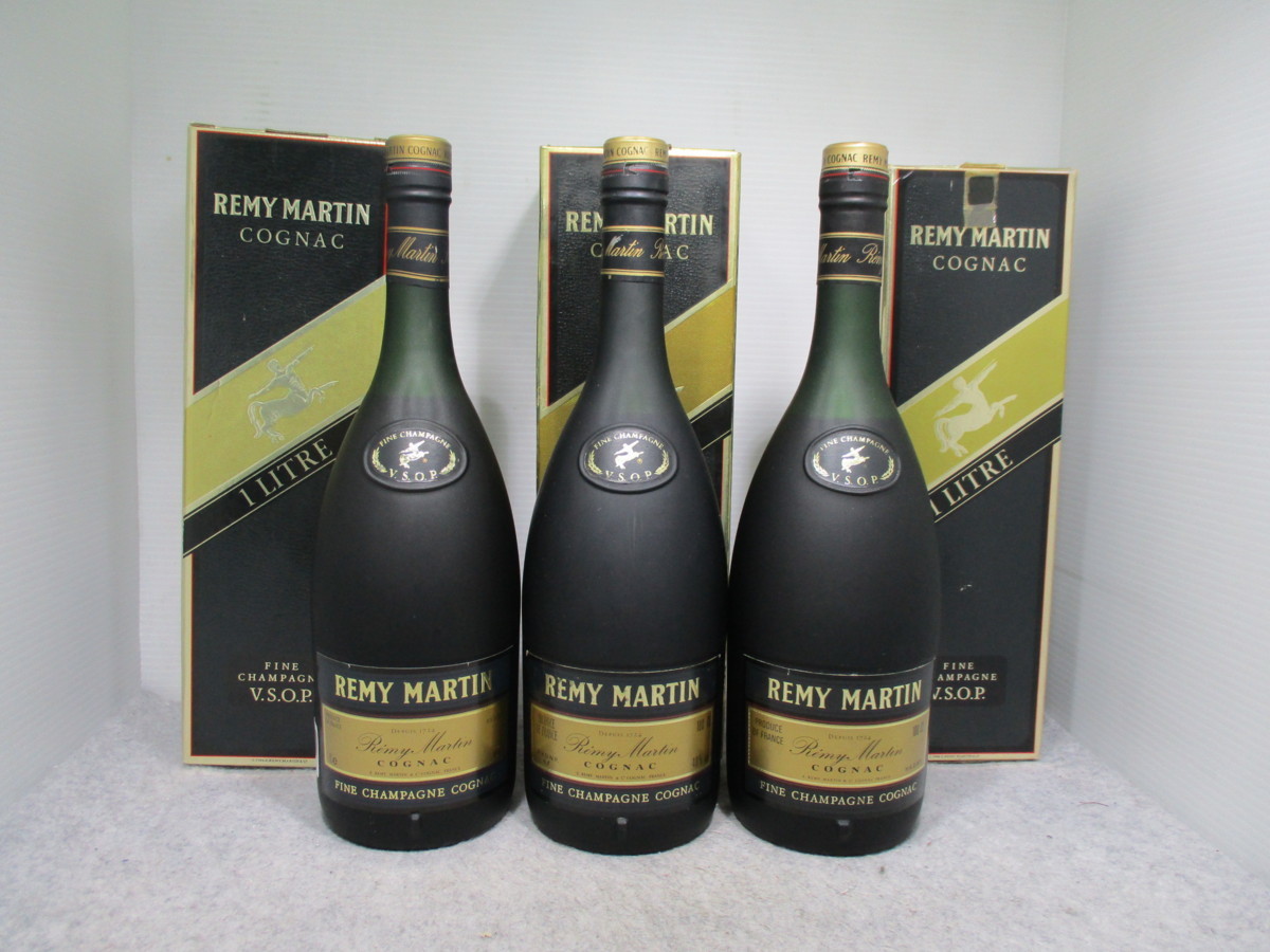REMY MARTIN VSOP 3本セット レミーマルタン VSOP 1000ml コニャック