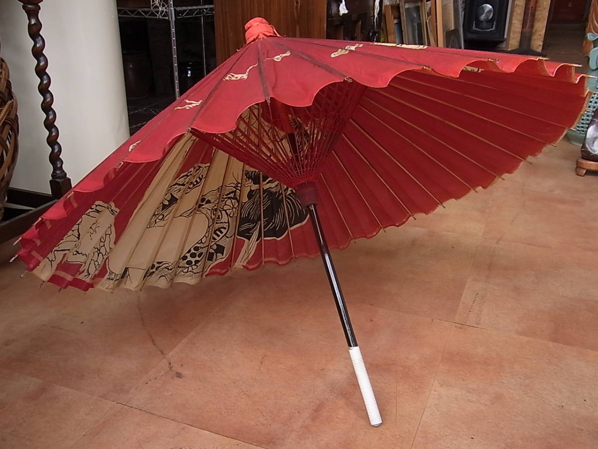 珍品☆番傘☆喜多川歌麿 教訓 親の目鑑 ばくれん☆歌麿 哥麿華 浮世絵