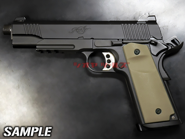 新作登場，最新作 AF製 マルイ M1911&HI-CAPA用 KIMBER WARRIORタイプ アルミ スライド BKカラー(MEU キンバー SLIDE