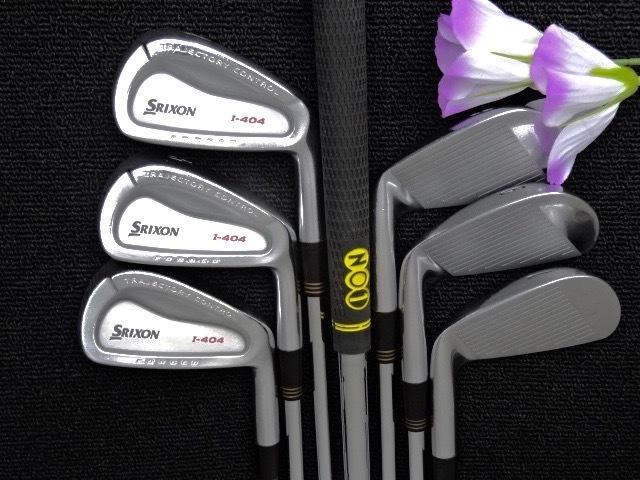 女子プロが研修生の時に特注した DG-LITE(R) の　SRIXON I-404 7本組