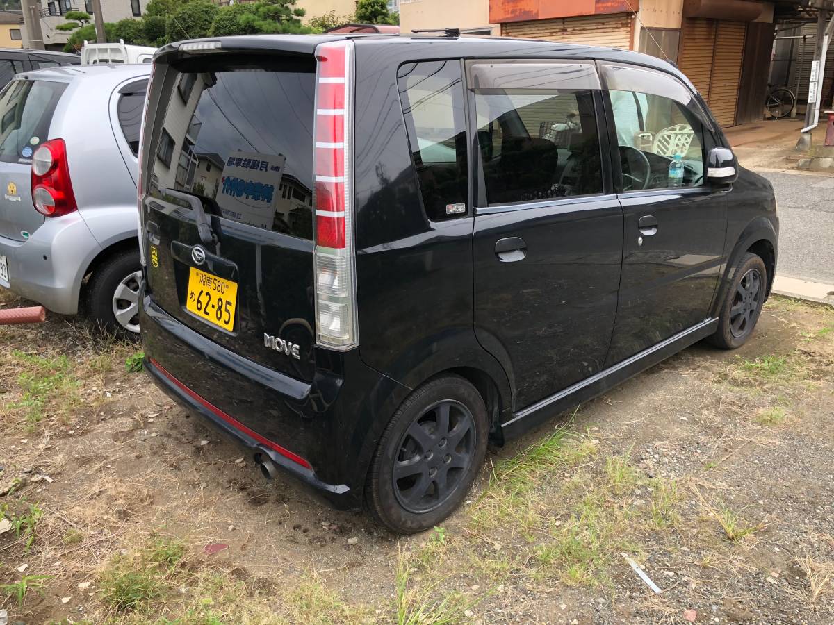 【支払いは落札金のみ】売切 個人出品 ムーブカスタム ターボ 人気の黒_3