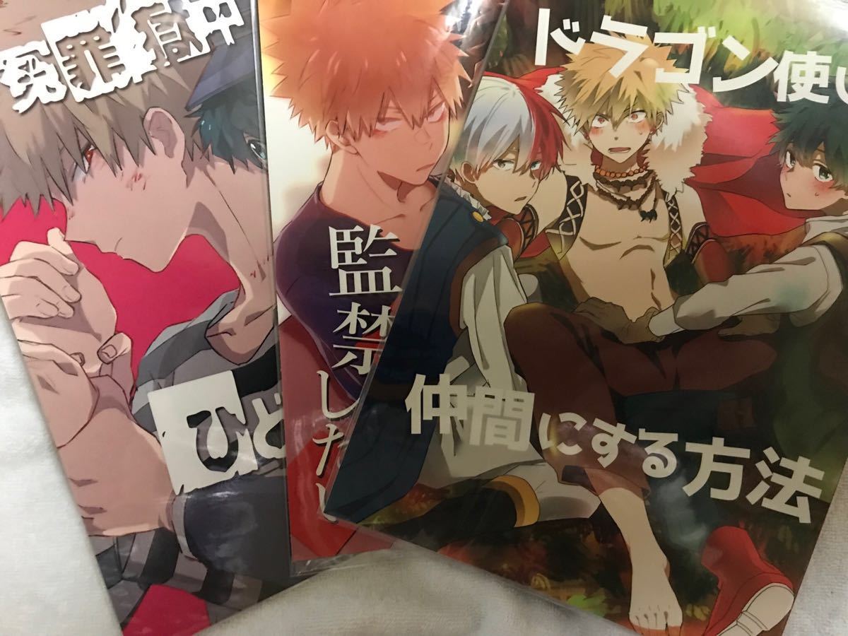 最安値，定番人気 同人誌 僕のヒーローアカデミア 3冊セット 出勝 轟勝 爆豪勝己(その他)｜売買されたオークション情報、yahooの商品情報をアーカイブ公開 - オークファン その他の作品