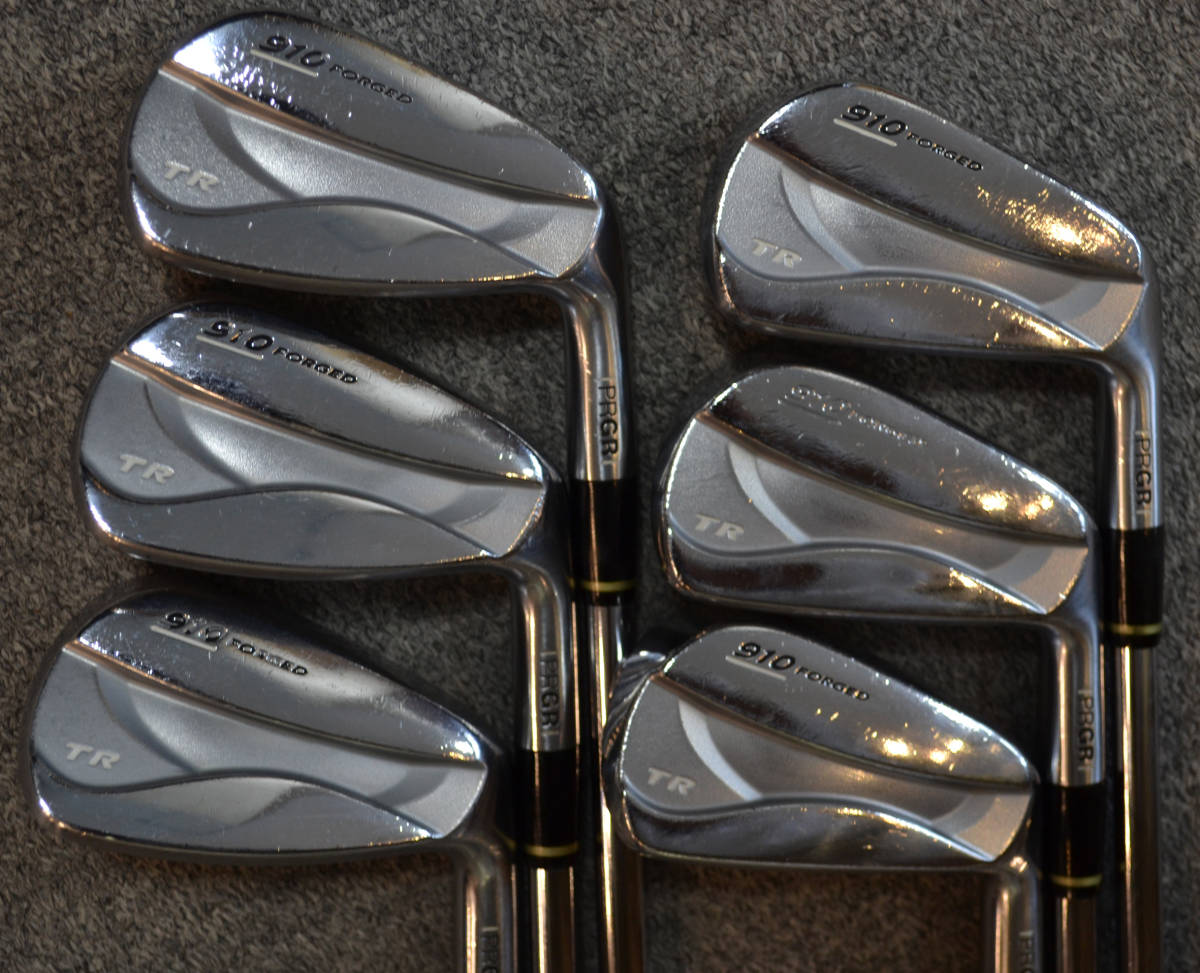  名器 プロギア PRGR TR910 Forged アイアン #5-PW 6本セット Spec Steel II M43(プロギア)｜売買されたオークション情報、yahooの商品情報をアーカイブ公開 - オークファン 男性右きき用