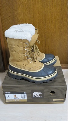 ☆美品☆SOREL／ソレル　CARIBOU／カリブー　US6　23.0cm
