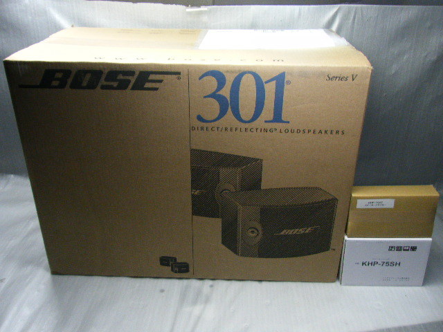 お買い得，人気SALE ボーズ BOSE 301V スピーカー 品 天吊り金具 付き 品(スピーカー本体)｜売買されたオークション情報、yahooの商品情報をアーカイブ公開 - オークファン BOSE