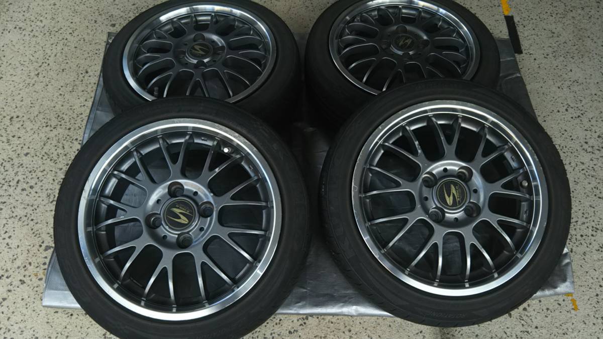 165/55R14 S-holdホイール・タイヤ×4本セット