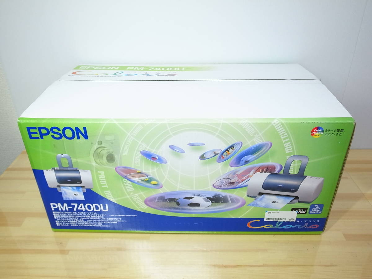 新品未使用□□EPSON エプソン プリンタ PM-740DU 未通電 開封のみ