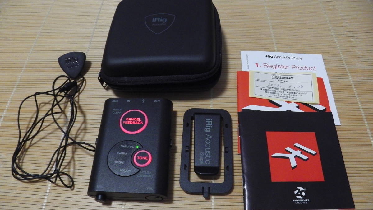 iRig acoustic stage 中古品 美品 【公式通販】