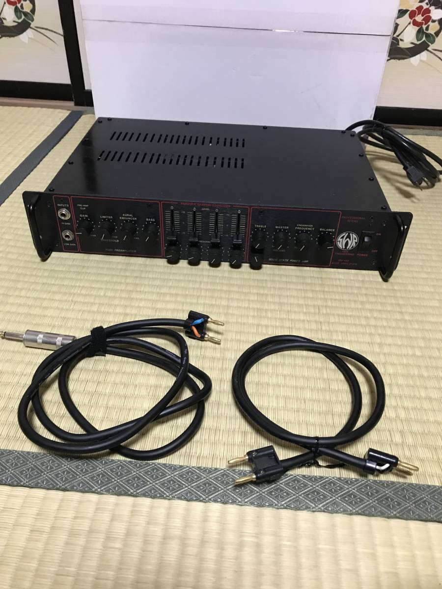 ベースアンプヘッド○SWR【SM-900】税込み SWRベースヘッドアンプSM900