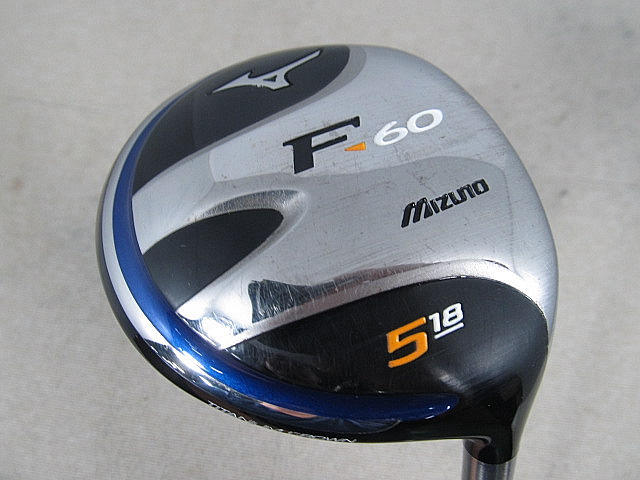 即決 中古ミズノ F-60 フェアウェイ 5W エクサーMF-1[5298