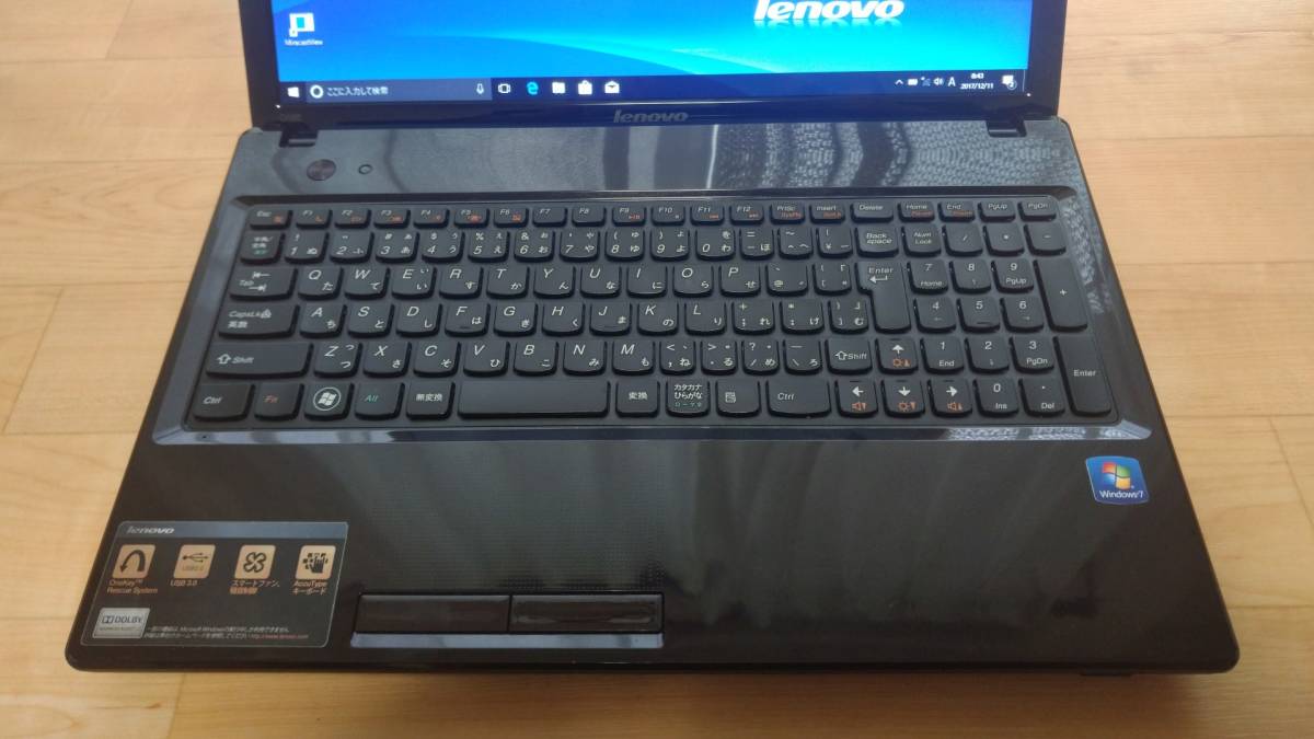 Lenovo G580 Core i5 3210M /8GB/新品 SSD 240GB/windows10/Office2016 15.6インチ　ノートパソコン