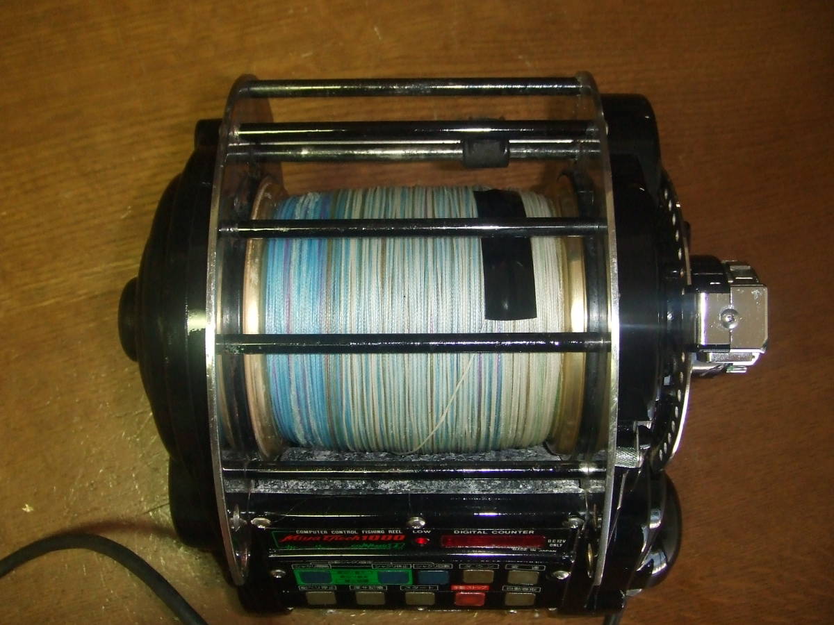 ミヤ エポック1000 コマンド11 大型リール 12V フィッシング