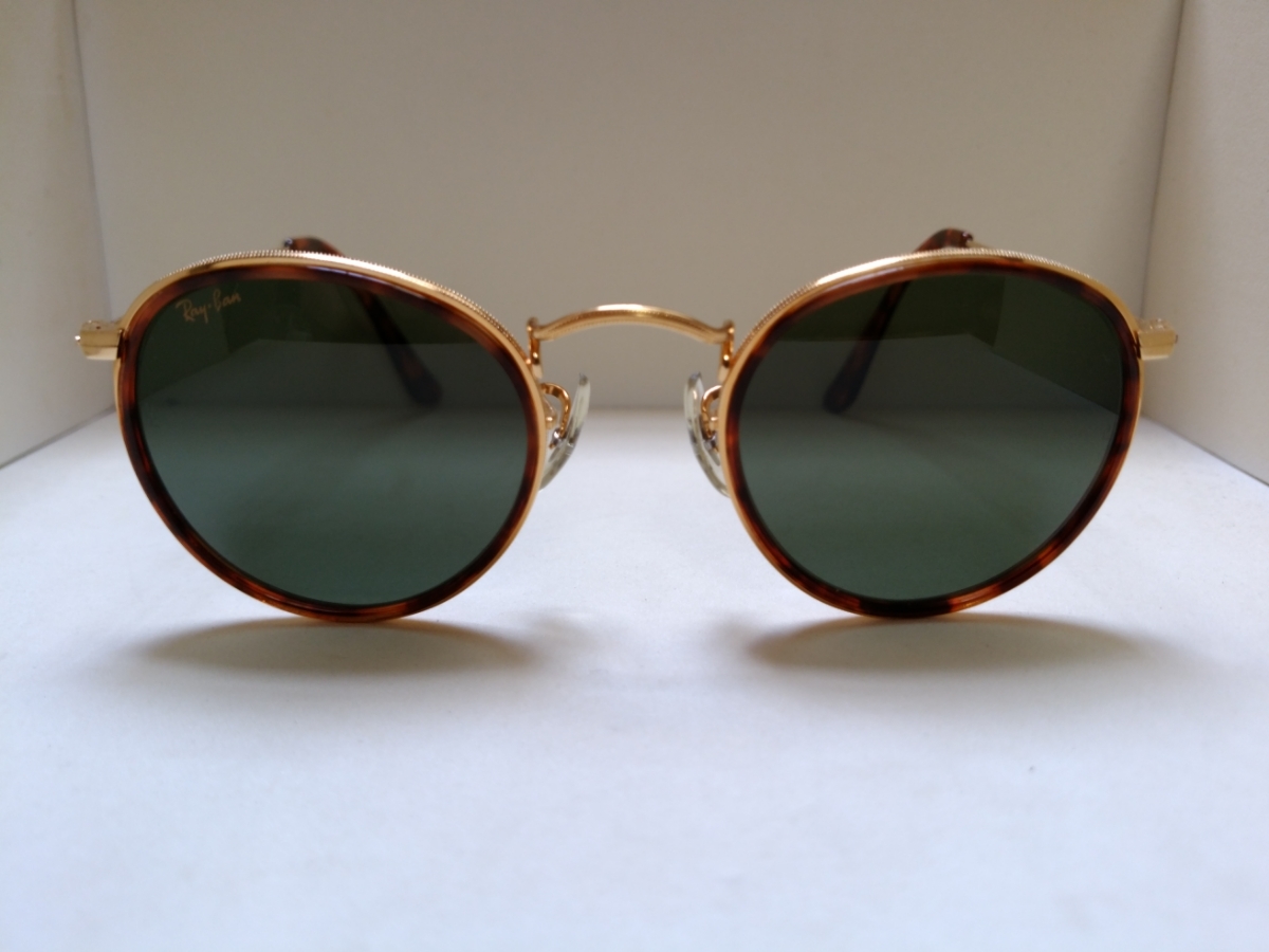 Ray-Ban W1675 スモールラウンドメタルインサート B&L製 希少モデル 美品 レイバン ボシュロム