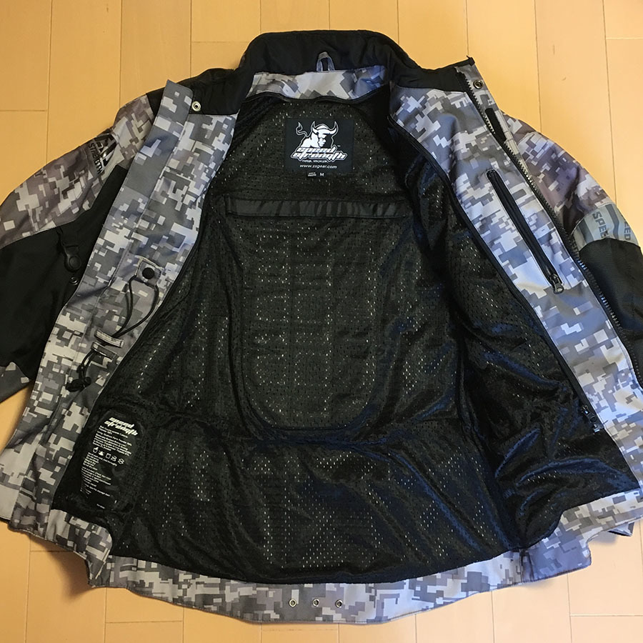 Speed and Strength スピード＆ストレングス 防水ジャケット カモ柄 