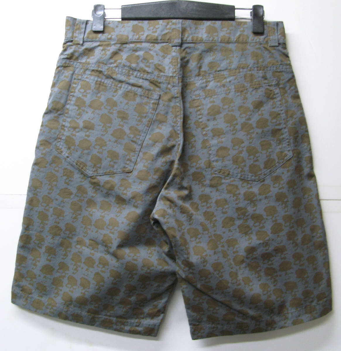 アンダーカバー UNDER COVER：ドクロ柄 ショート パンツ 新品 （ハーフ