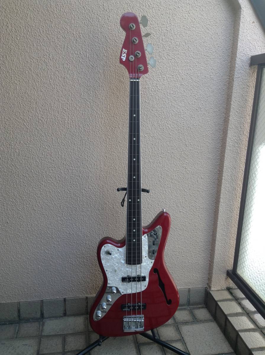 Esp フルオーダーメイド ジャガーベース セミホロウ 左利き用 レフティ Lefty ジラウドサーキット Esp 売買されたオークション情報 Yahooの商品情報をアーカイブ公開 オークファン Aucfan Com