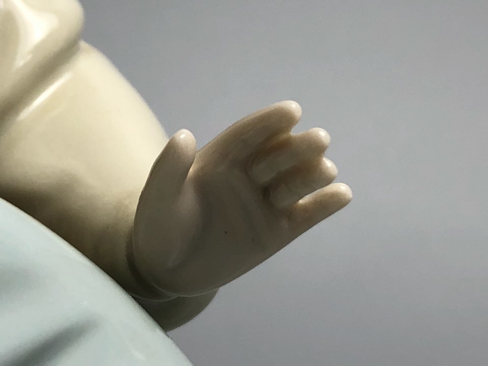 K092712 絶版 LLADRO/リヤドロ 1534 「リトルシスター」 少女 猫 姉妹