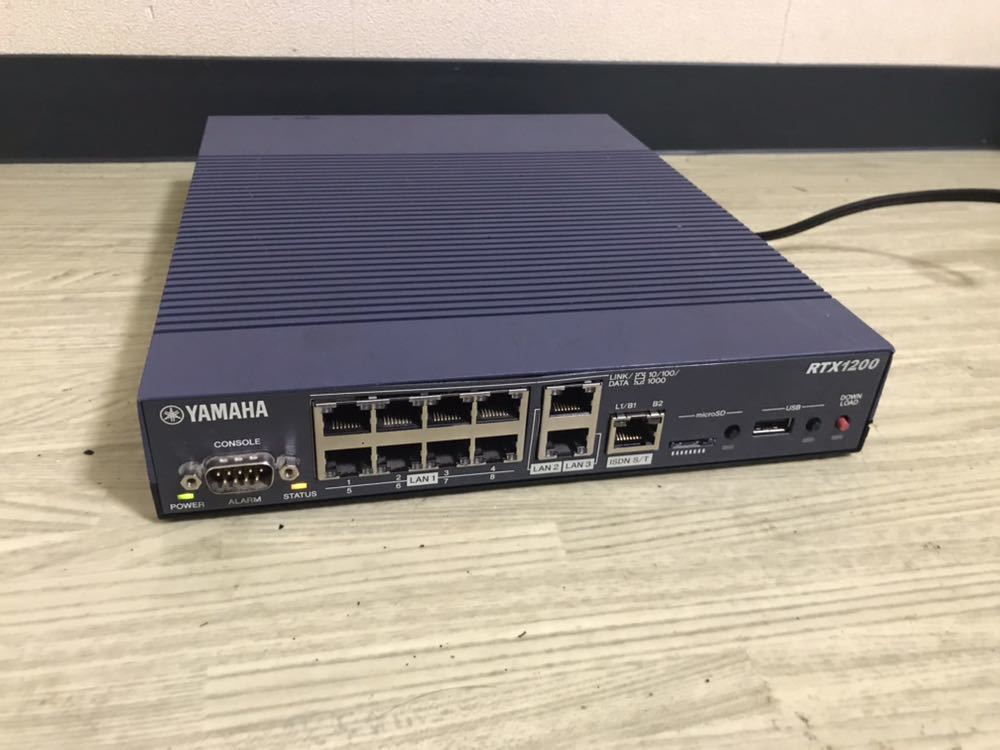 RTX1200 | ギガアクセスVPNルーター ヤマハ YAMAHA ギガアクセスVPN
