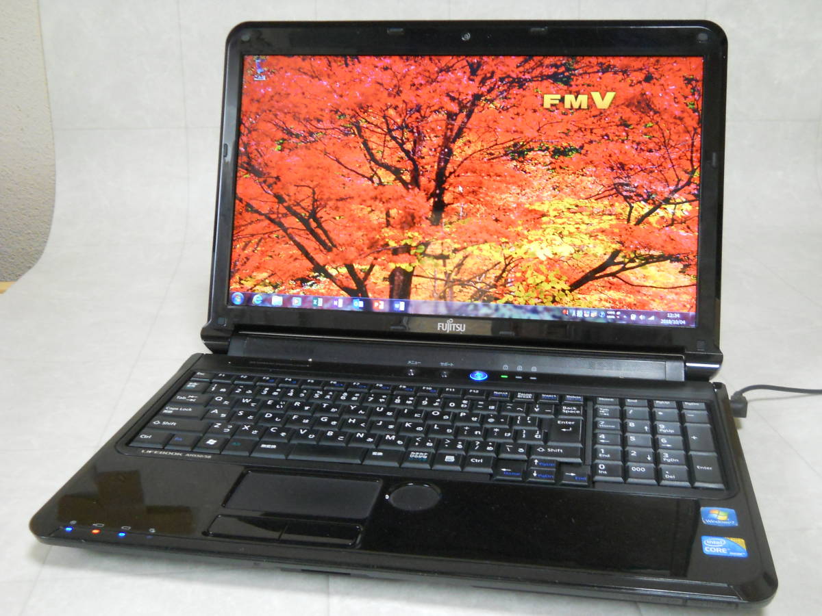 富士通 LIFEBOOK AH550/5B Windows7/i5/HDD640GB/DVDマルチ/Webカメラ