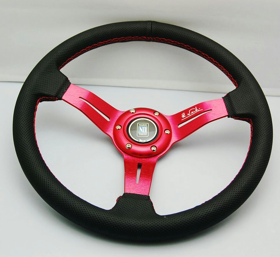 キャラメル様専用】NARDI ステアリング ホーンセットφ36.5cm ナルディ