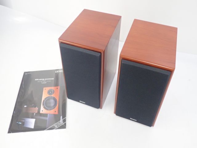 美品】 DENON SC-CX101 2WAYブックシェルフ型スピーカーシステム ペア