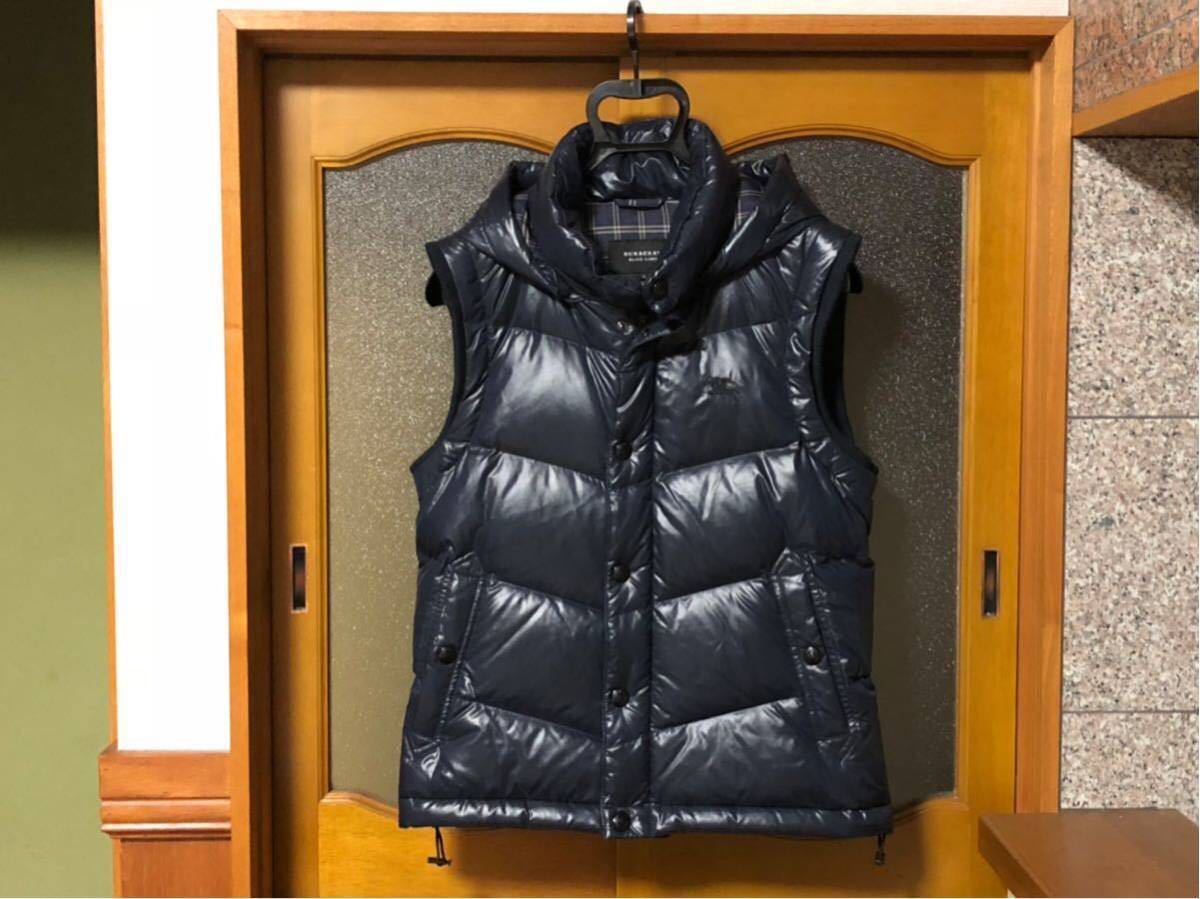 新作，大得価 限定 バーバリーブラックレーベル ダウンベストジャケットMT(トップス)｜売買されたオークション情報、yahooの商品情報をアーカイブ公開 - オークファン 男性用