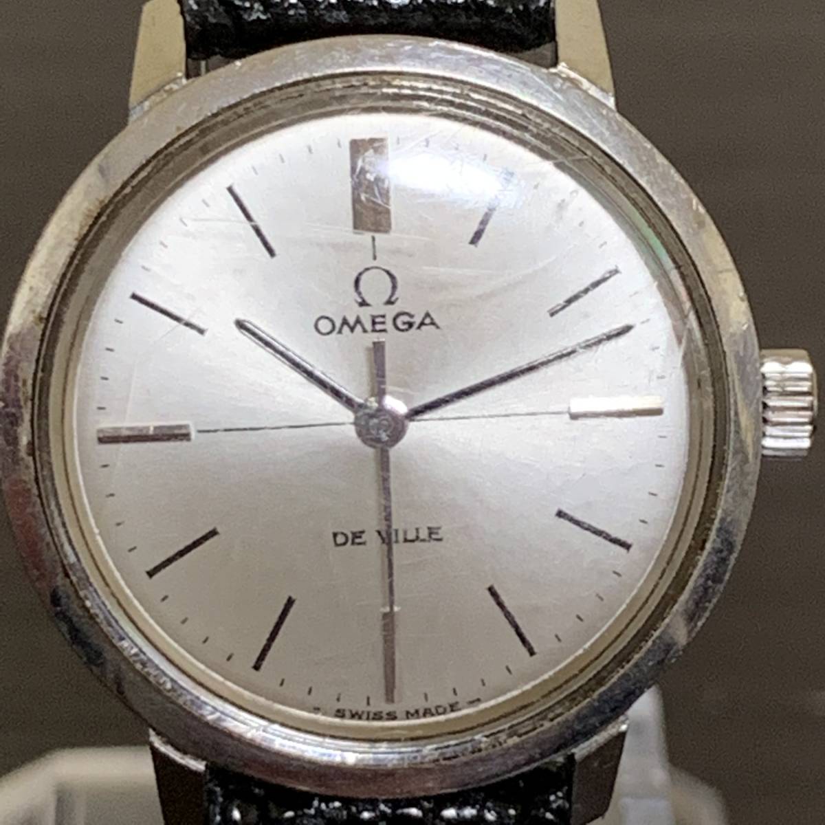 オメガ OMEGA デビル 手巻き DE VILLE 腕時計 De ヴィンテージ 