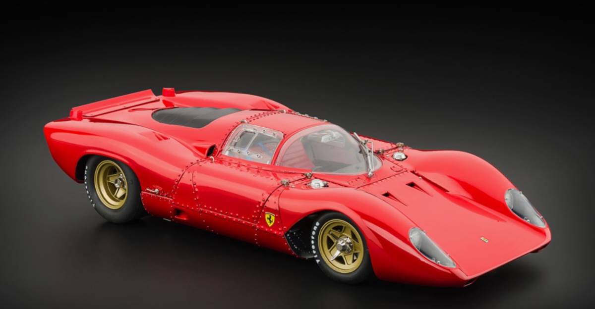 ミニカー CMC 1/18 Ferrari 312P Berlinetta CMC 1/18 フェラーリ 312P ベルリネッタ1969 レッド 1969 Ferrari 312P
