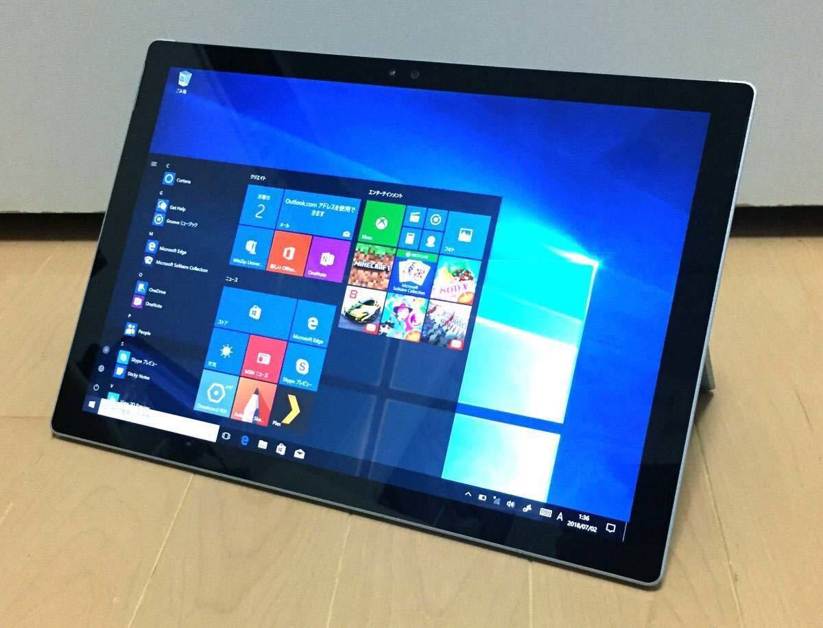 使用期間短 使用期間短 Microsoft Surface Pro 4 Core i5 メモリ:4GB 