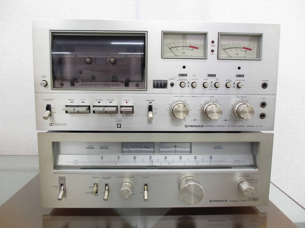 Pioneer カセットデッキ パイオニア ステレオカセットテープ - CT-9 CT
